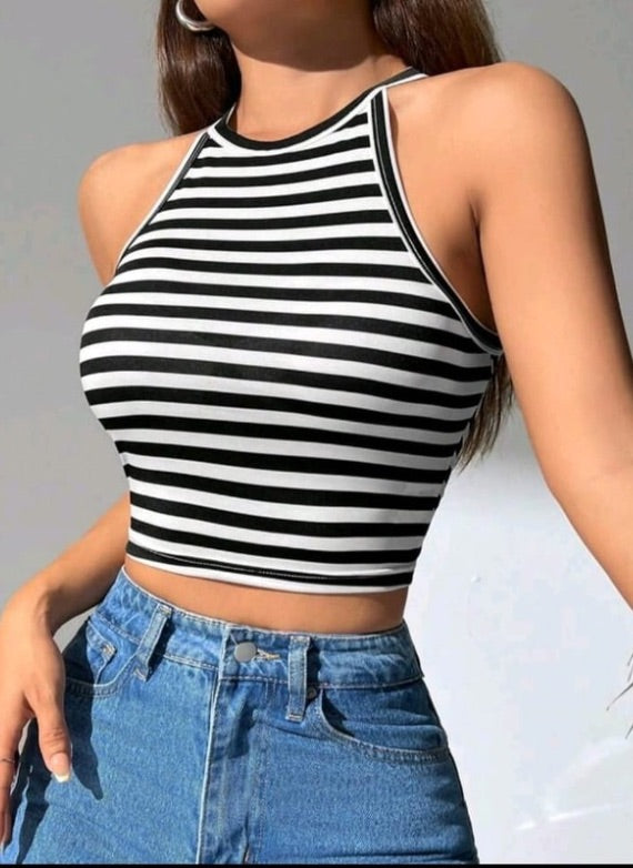 Blusas tipo crop top