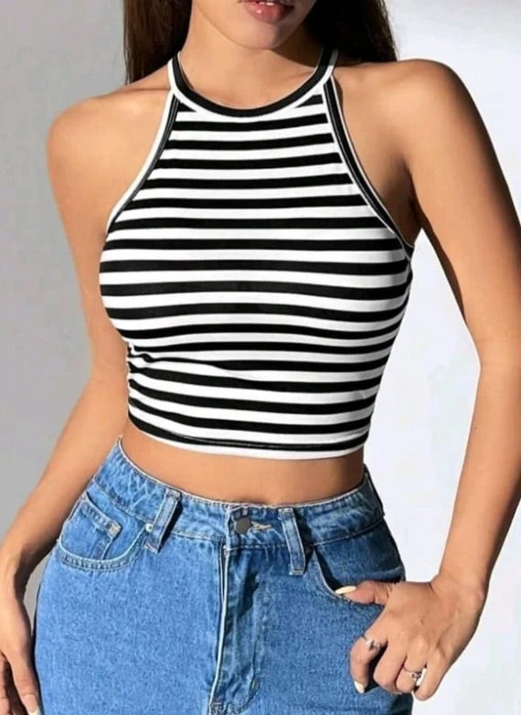 Blusas tipo crop top