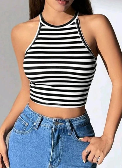 Blusas tipo crop top