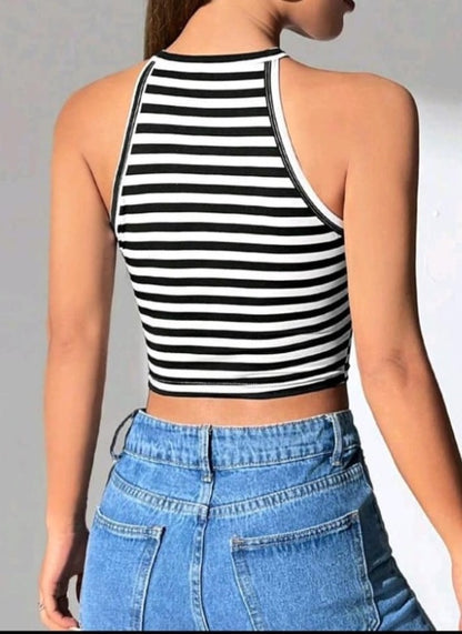 Blusas tipo crop top